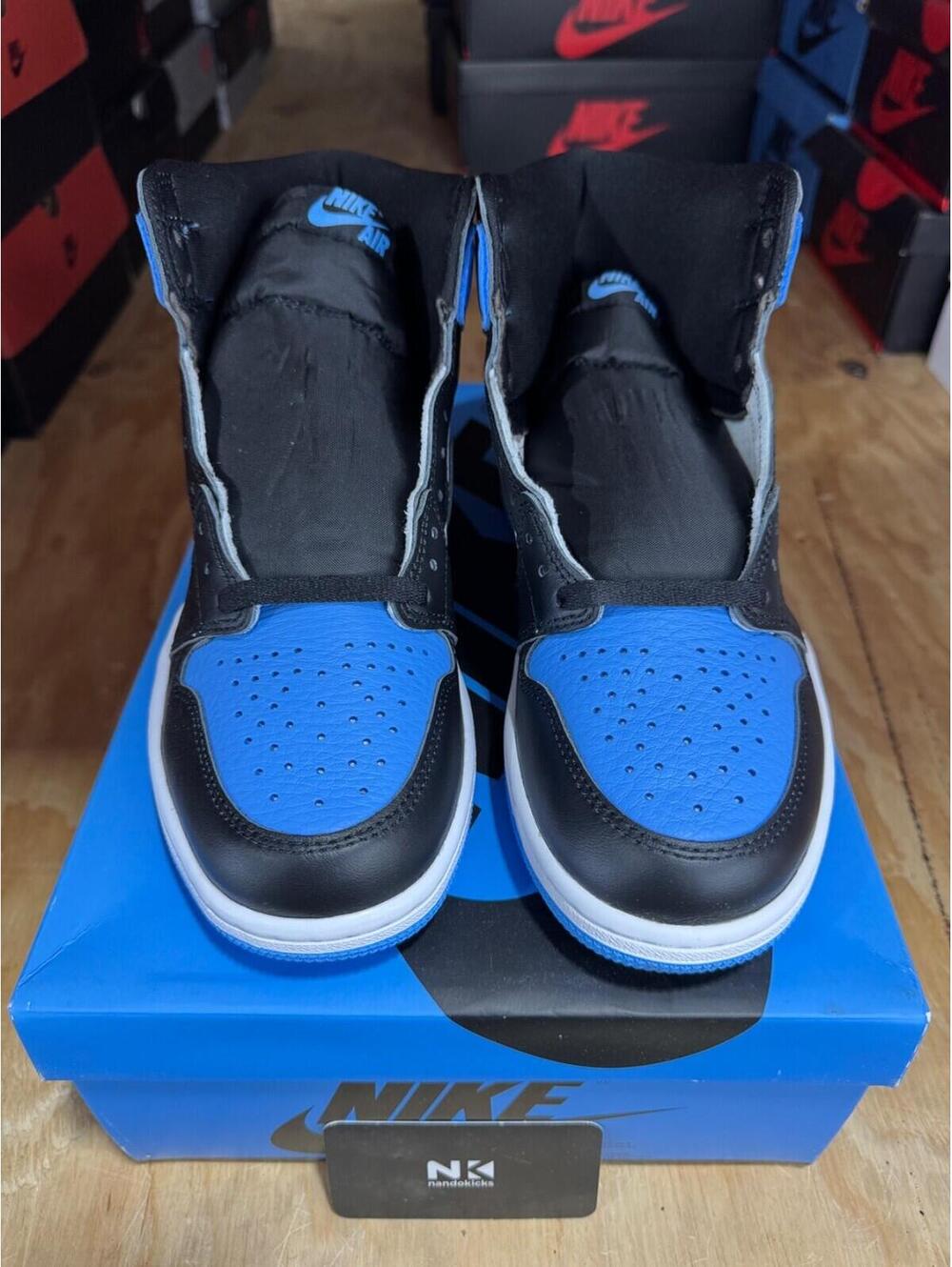 Air Jordan 1 Retro High 'UNC Toe' DZ5485-400 BRAND NEW MENS SIZE 11 - Picture 3 of 5